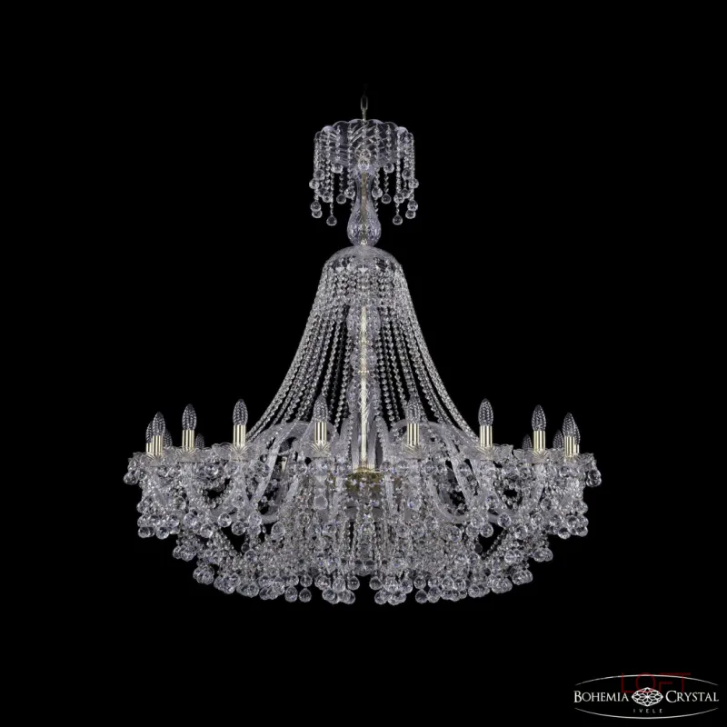 Подвесная люстра Bohemia Ivele Crystal 1409 1409/20/460/XL-136 G