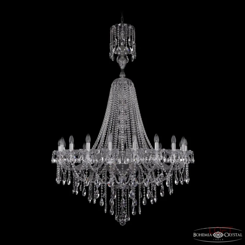 Подвесная люстра Bohemia Ivele Crystal 1415 1415/20/400/XL-173 Ni