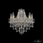 Подвесная люстра Bohemia Ivele Crystal 1415 1415/12/165 G