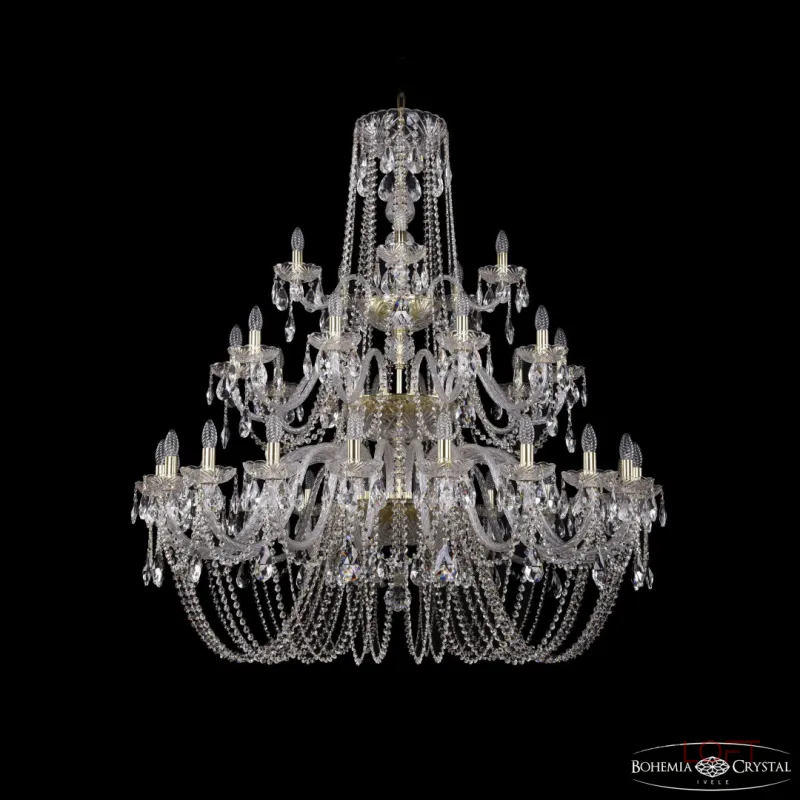 Подвесная люстра Bohemia Ivele Crystal 1402 1402/20+10+5/460/3d G Подвесная люстра Bohemia Ivele Crystal 1402 1402/20+10+5/460/3d G