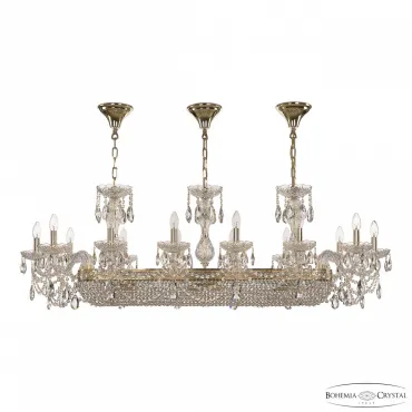 Подвесная люстра Bohemia Ivele Crystal 1453 1453/14/195/1000 G