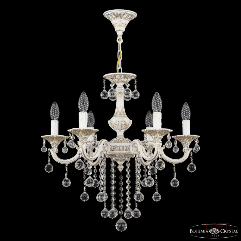 Подвесная люстра Bohemia Ivele Crystal AL7801 AL78101/6/175 B WMG Balls Подвесная люстра Bohemia Ivele Crystal AL7801 AL78101/6/175 B WMG Balls