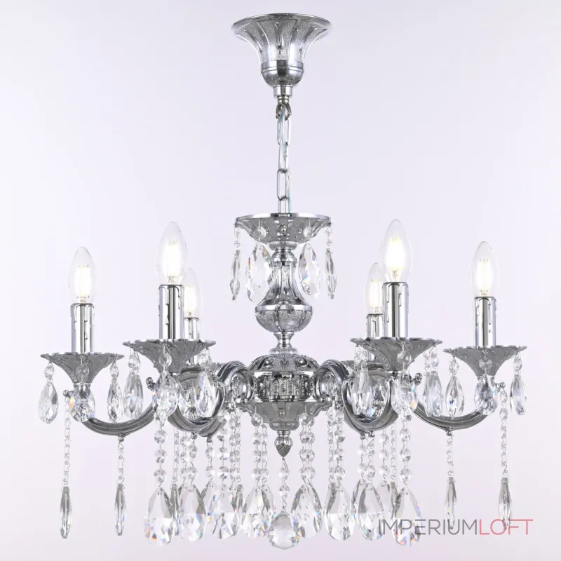 Подвесная люстра Bohemia Ivele Crystal AL77 AL77201/6/175 A Ni