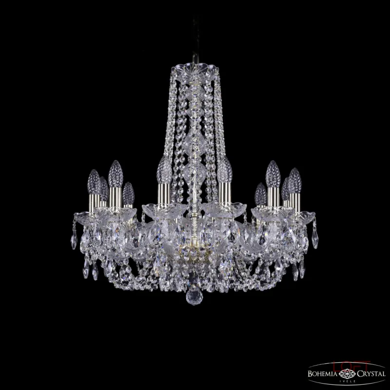 Подвесная люстра Bohemia Ivele Crystal 1402 1402/12/195/h-60 G