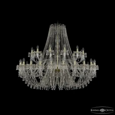 Подвесная люстра Bohemia Ivele Crystal 1410 1410/24+12/530 G V0300 Подвесная люстра Bohemia Ivele Crystal 1410 1410/24+12/530 G V0300