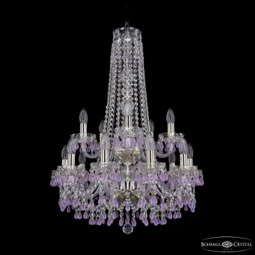Подвесная люстра Bohemia Ivele Crystal 1410 1410/10+5/195/h-82/2d G V7010 Подвесная люстра Bohemia Ivele Crystal 1410 1410/10+5/195/h-82/2d G V7010