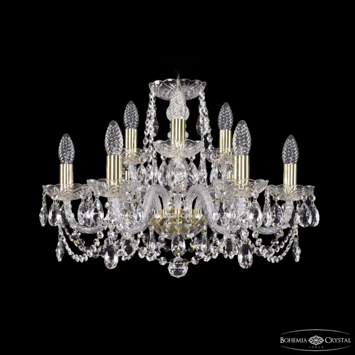 Люстра Bohemia Ivele Crystal 1402 1402/6+3/195 G от ImperiumLoft