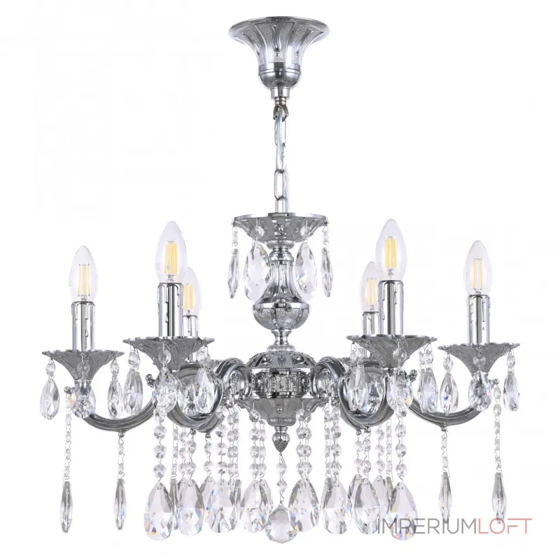 Подвесная люстра Bohemia Ivele Crystal AL77 AL77201/6/175 A Ni