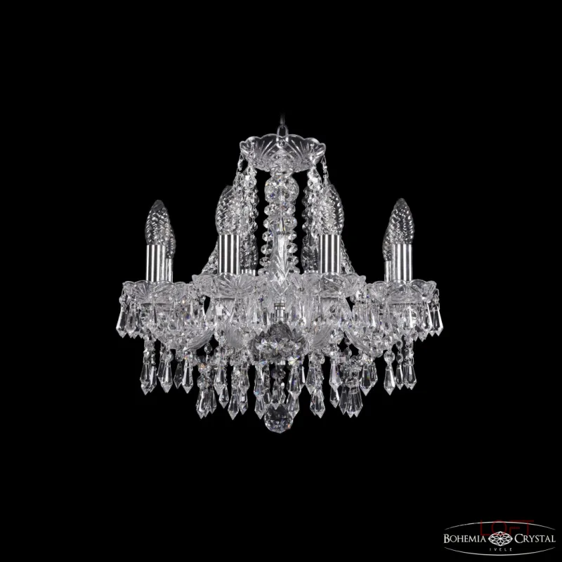 Подвесная люстра Bohemia Ivele Crystal 1403 1403/8/141 Ni