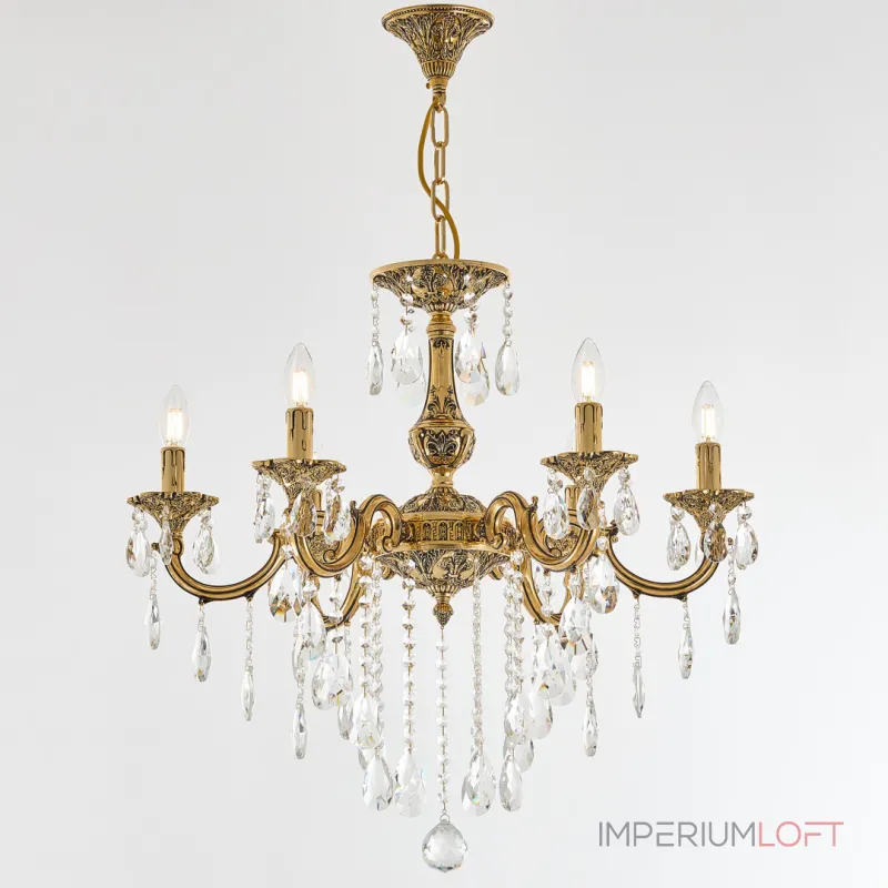 Подвесная люстра Bohemia Ivele Crystal AL7801 AL78101/6/210 B GB Подвесная люстра Bohemia Ivele Crystal AL7801 AL78101/6/210 B GB