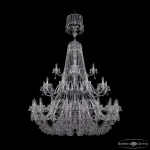 Подвесная люстра Bohemia Ivele Crystal 1409 1409/20+10+5/530/XL-203/3d Ni