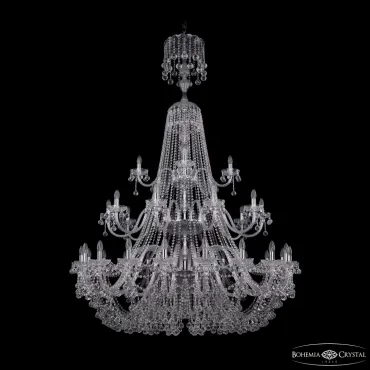 Подвесная люстра Bohemia Ivele Crystal 1409 1409/20+10+5/530/XL-203/3d Ni