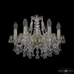 Подвесная люстра Bohemia Ivele Crystal 1409 1409/6/141 G