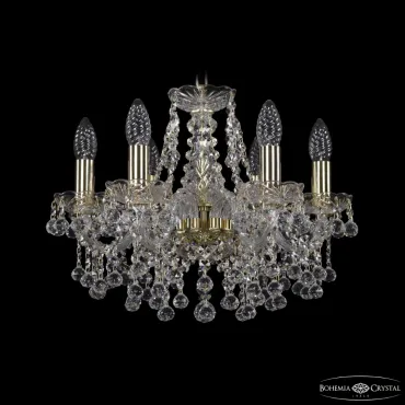 Подвесная люстра Bohemia Ivele Crystal 1409 1409/6/141 G