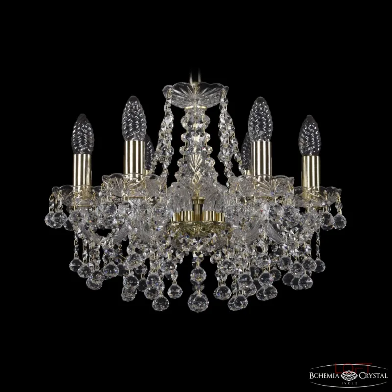 Подвесная люстра Bohemia Ivele Crystal 1409 1409/6/141 G Подвесная люстра Bohemia Ivele Crystal 1409 1409/6/141 G
