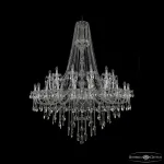 Подвесная люстра Bohemia Ivele Crystal 1415 1415/24+12+6/530/h-187 Ni