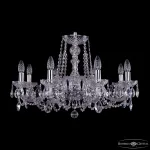 Подвесная люстра Bohemia Ivele Crystal 1402 1402/8/240 Ni