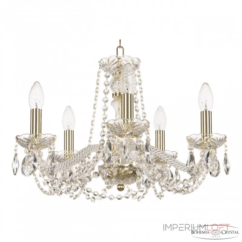 Подвесная люстра Bohemia Ivele Crystal 119 119/5/165 G Подвесная люстра Bohemia Ivele Crystal 119 119/5/165 G