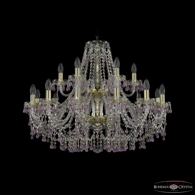 Подвесная люстра Bohemia Ivele Crystal 1410 1410/10+5/300/2d G V7010 Подвесная люстра Bohemia Ivele Crystal 1410 1410/10+5/300/2d G V7010