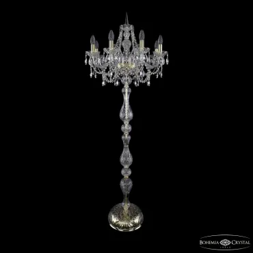 Торшер Bohemia Ivele Crystal 1411 1411T1/8/195-165 G Торшер Bohemia Ivele Crystal 1411 1411T1/8/195-165 G