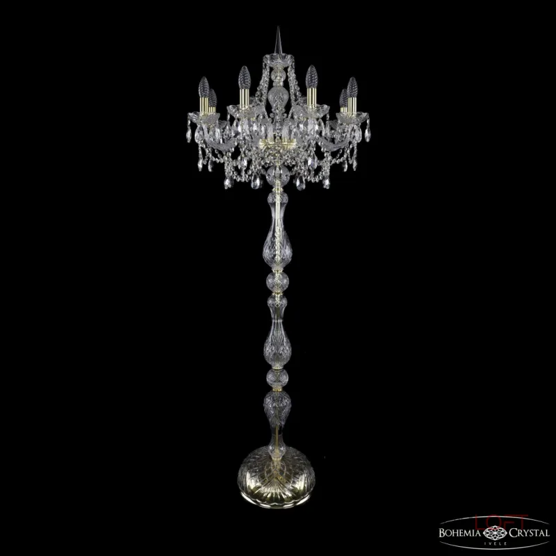 Торшер Bohemia Ivele Crystal 1411 1411T1/8/195-165 G Торшер Bohemia Ivele Crystal 1411 1411T1/8/195-165 G