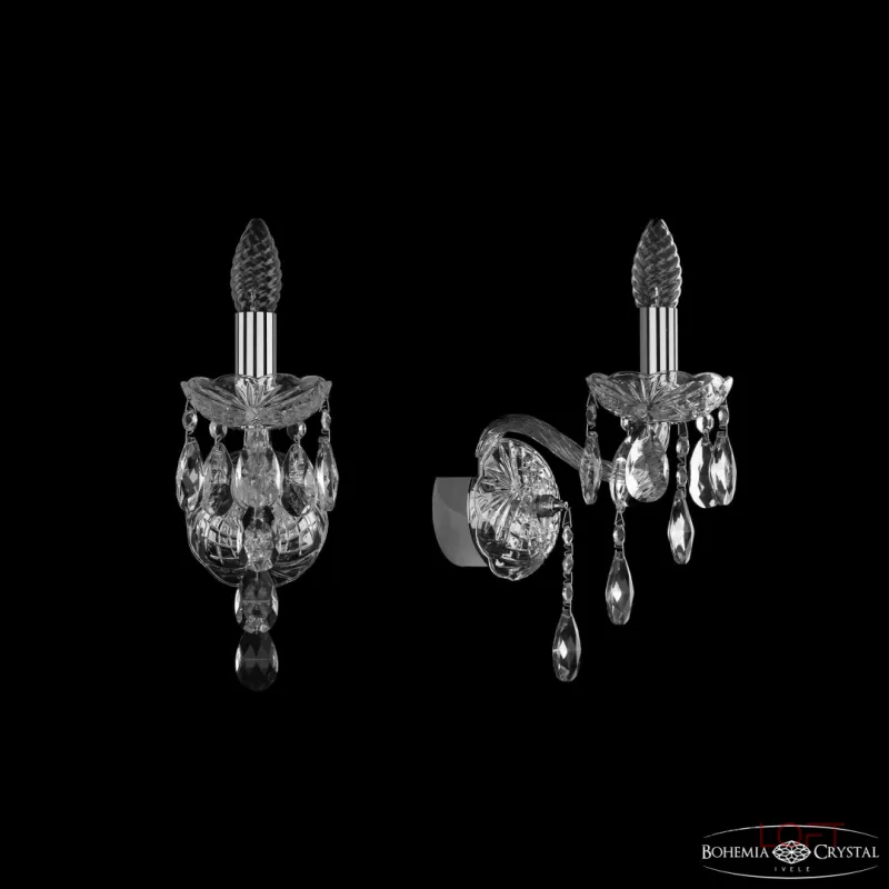 Бра Bohemia Ivele Crystal 1415 1415B/1/141 Ni