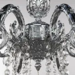 Подвесная люстра Bohemia Ivele Crystal AL7901 AL79101/8/250 B Ni