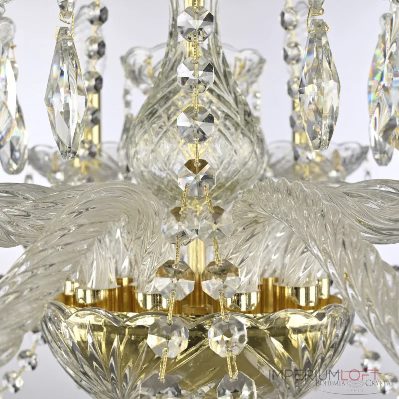 Подвесная люстра Bohemia Ivele Crystal 119 119/10+5/240 G