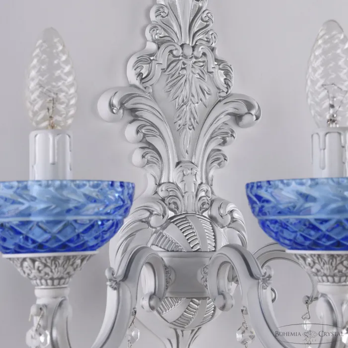 Бра Bohemia Ivele Crystal AL7801 AL7801B15/3/175 B WMN P Aquamarine/M-1F от ImperiumLoft