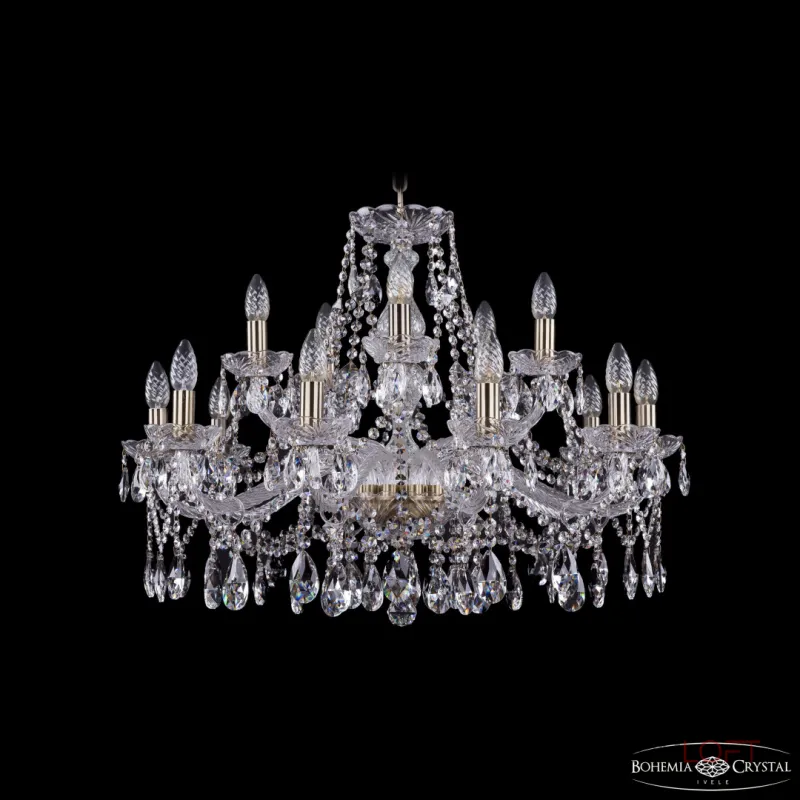Подвесная люстра Bohemia Ivele Crystal 1413 1413/10+5/300 Pa Подвесная люстра Bohemia Ivele Crystal 1413 1413/10+5/300 Pa