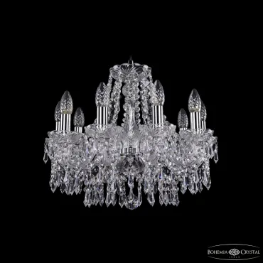 Подвесная люстра Bohemia Ivele Crystal 1403 1403/10/160 Ni Подвесная люстра Bohemia Ivele Crystal 1403 1403/10/160 Ni