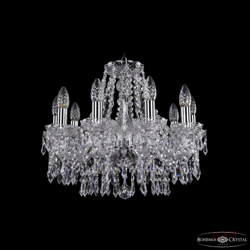 Подвесная люстра Bohemia Ivele Crystal 1403 1403/10/160 Ni Подвесная люстра Bohemia Ivele Crystal 1403 1403/10/160 Ni