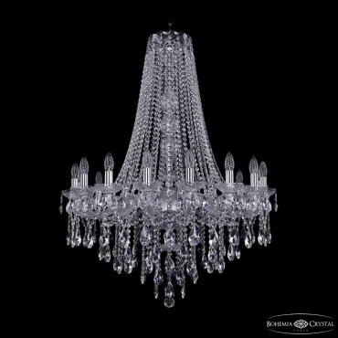 Подвесная люстра Bohemia Ivele Crystal 1415 1415/16/300/h-108 Ni Подвесная люстра Bohemia Ivele Crystal 1415 1415/16/300/h-108 Ni