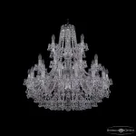 Подвесная люстра Bohemia Ivele Crystal 1409 1409/16+8+4/300/3d Ni