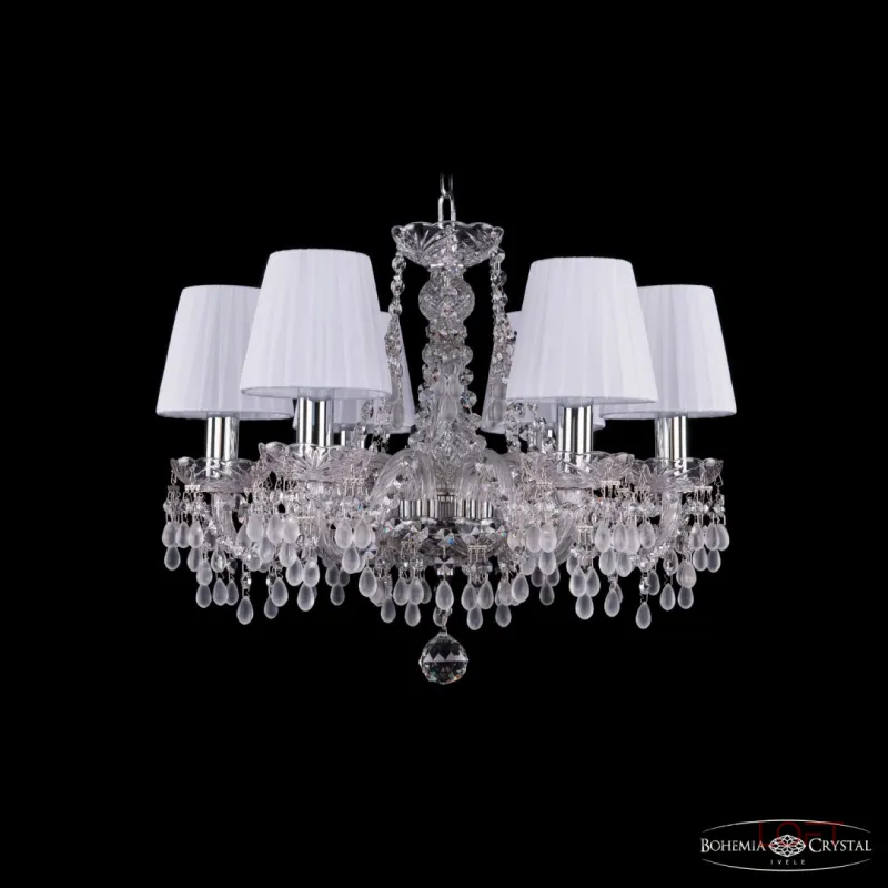 Подвесная люстра Bohemia Ivele Crystal 1410 1410/6/160 Ni V0300 SH2 Подвесная люстра Bohemia Ivele Crystal 1410 1410/6/160 Ni V0300 SH2