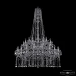 Подвесная люстра Bohemia Ivele Crystal 1413 1413/20+10+5/400/h-164/2d Ni