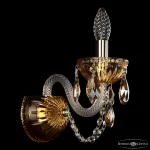 Бра Bohemia Ivele Crystal 5402 5402B/1/141 G Amber/M-1G K721