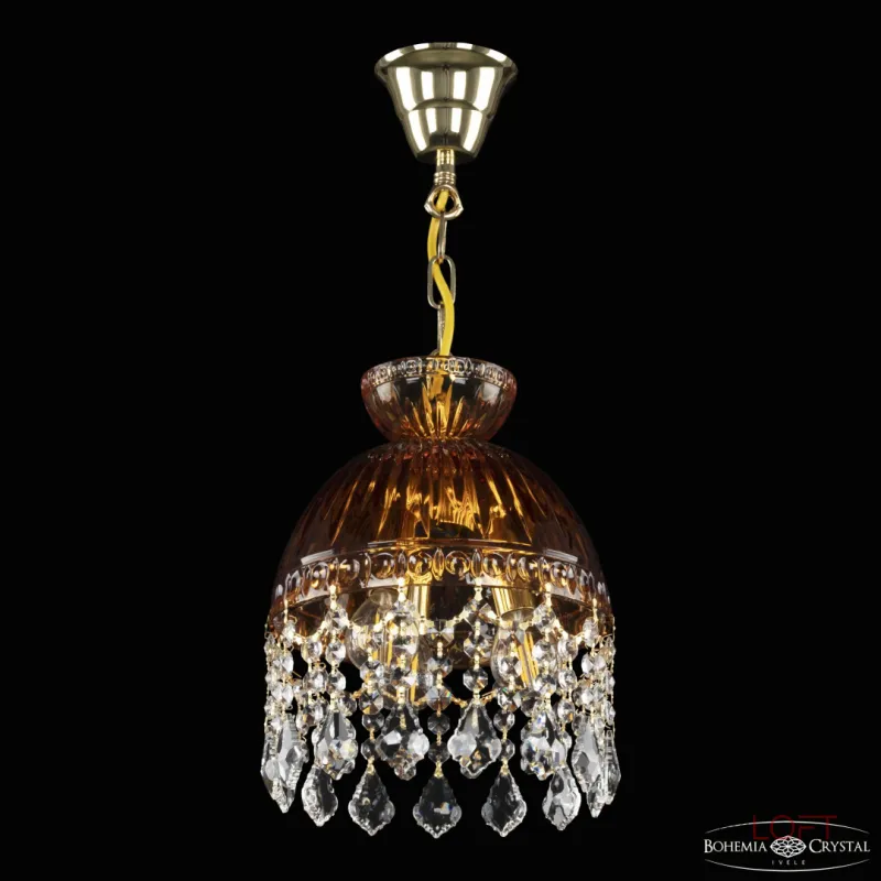 Подвесной светильник Bohemia Ivele Crystal 5478 5478/22 G Amber/M-1G Leafs Подвесной светильник Bohemia Ivele Crystal 5478 5478/22 G Amber/M-1G Leafs