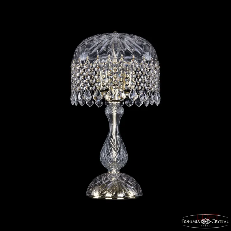 Настольная лампа Bohemia Ivele Crystal 1478 14781L1/25 G Leafs