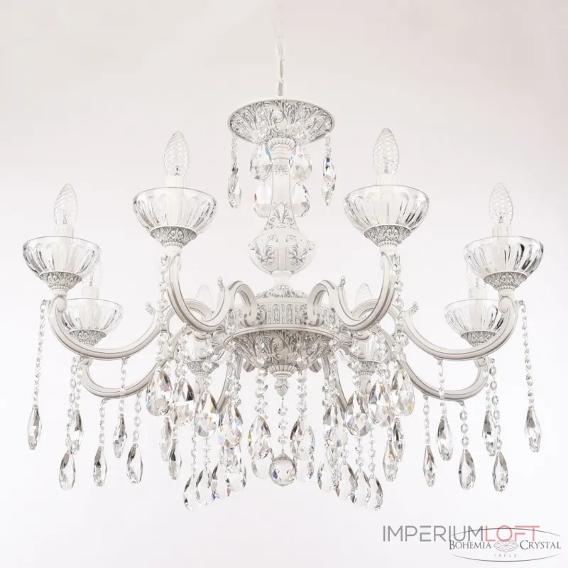 Подвесная люстра Bohemia Ivele Crystal AL7801 AL78101/8/250 A WMN P Clear/M-1H