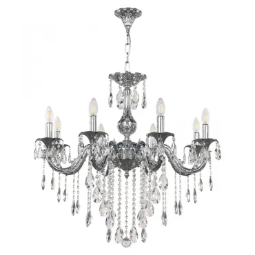 Подвесная люстра Bohemia Ivele Crystal AL7901 AL79101/8/250 B Ni