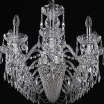 Подвесная люстра Bohemia Ivele Crystal 1453 1453/18/195/1500 Ni