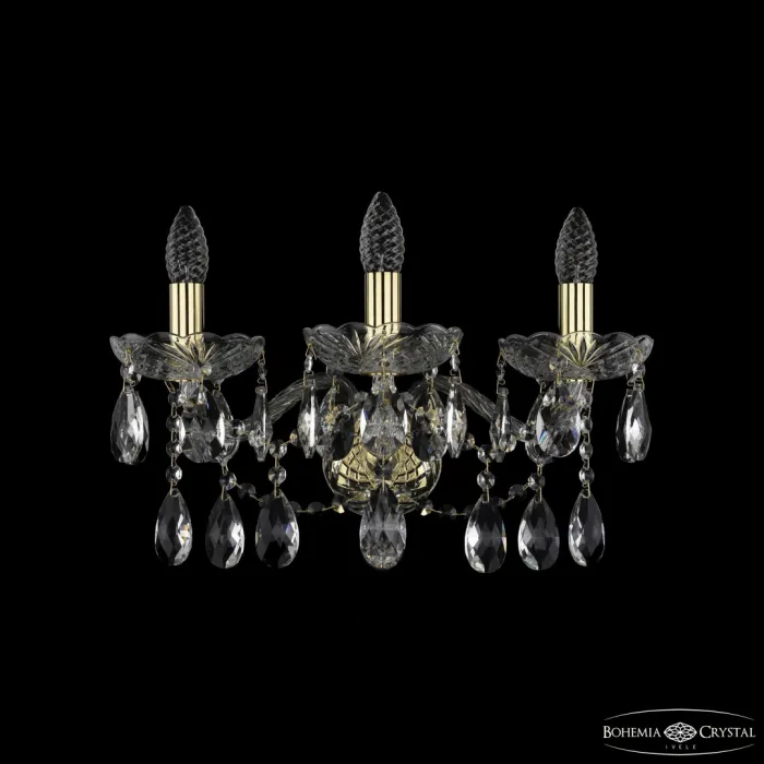 Бра Bohemia Ivele Crystal 1413 1413B/3/165/XL G от ImperiumLoft