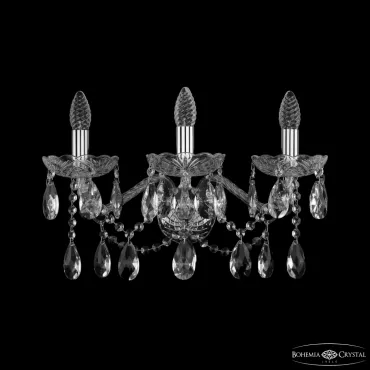 Бра Bohemia Ivele Crystal 1413 1413B/3/200/XL Ni