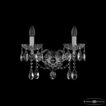 Бра Bohemia Ivele Crystal 1413 1413B/2/165/XL Ni Бра Bohemia Ivele Crystal 1413 1413B/2/165/XL Ni