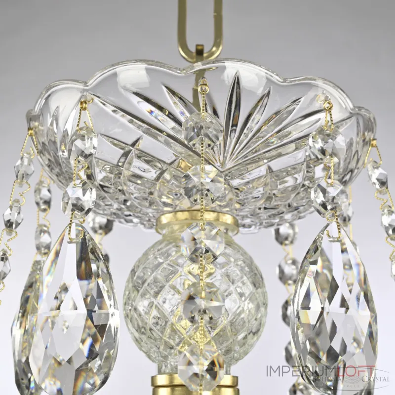 Подвесная люстра Bohemia Ivele Crystal 119 119/10+5/240 G