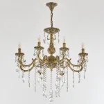Подвесная люстра Bohemia Ivele Crystal AL7801 AL78101/8/250 B FP
