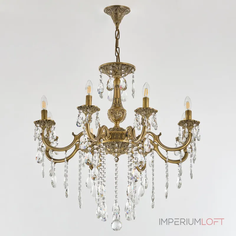 Подвесная люстра Bohemia Ivele Crystal AL7801 AL78101/8/250 B FP