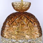 Подвесной светильник Bohemia Ivele Crystal 5478 5478/22 G Amber/M-1F Balls K721
