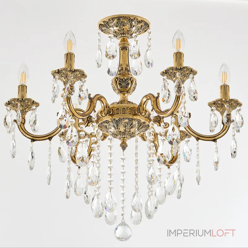 Подвесная люстра Bohemia Ivele Crystal AL7801 AL78101/6/210 B GB Подвесная люстра Bohemia Ivele Crystal AL7801 AL78101/6/210 B GB